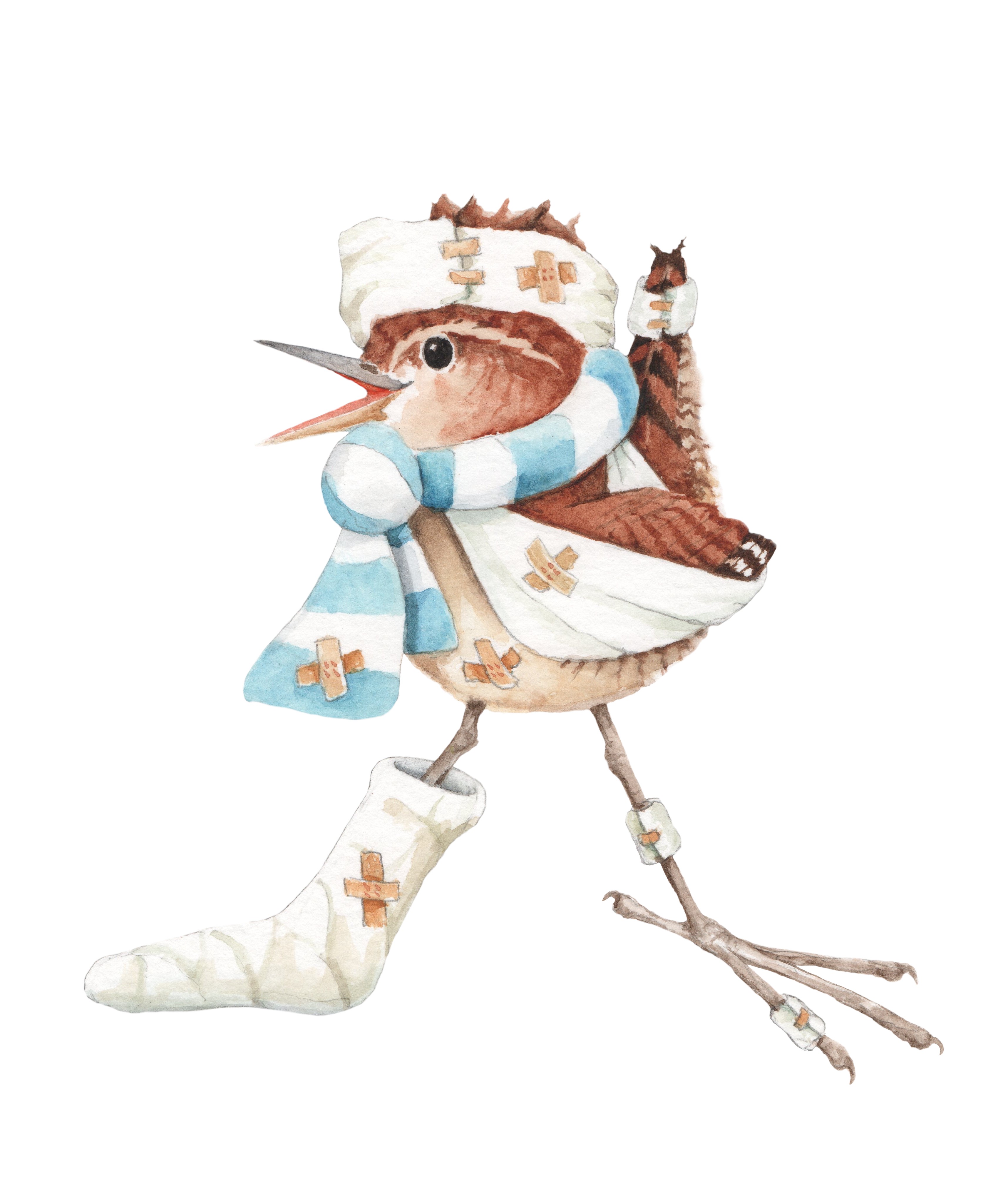 <b>klein jantje in verband